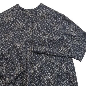Lauren Ralph Lauren Women's‎ XL Long Sleeve Brown & Black Patterned Tunic